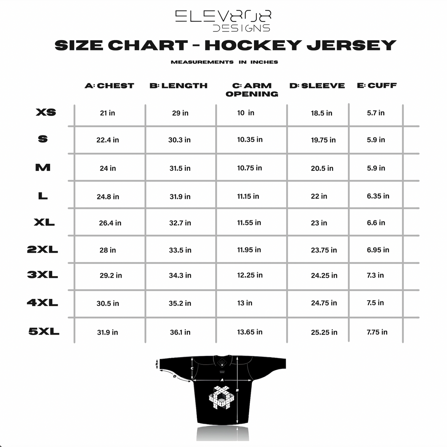 LE Mission Ballroom Hockey Jersey