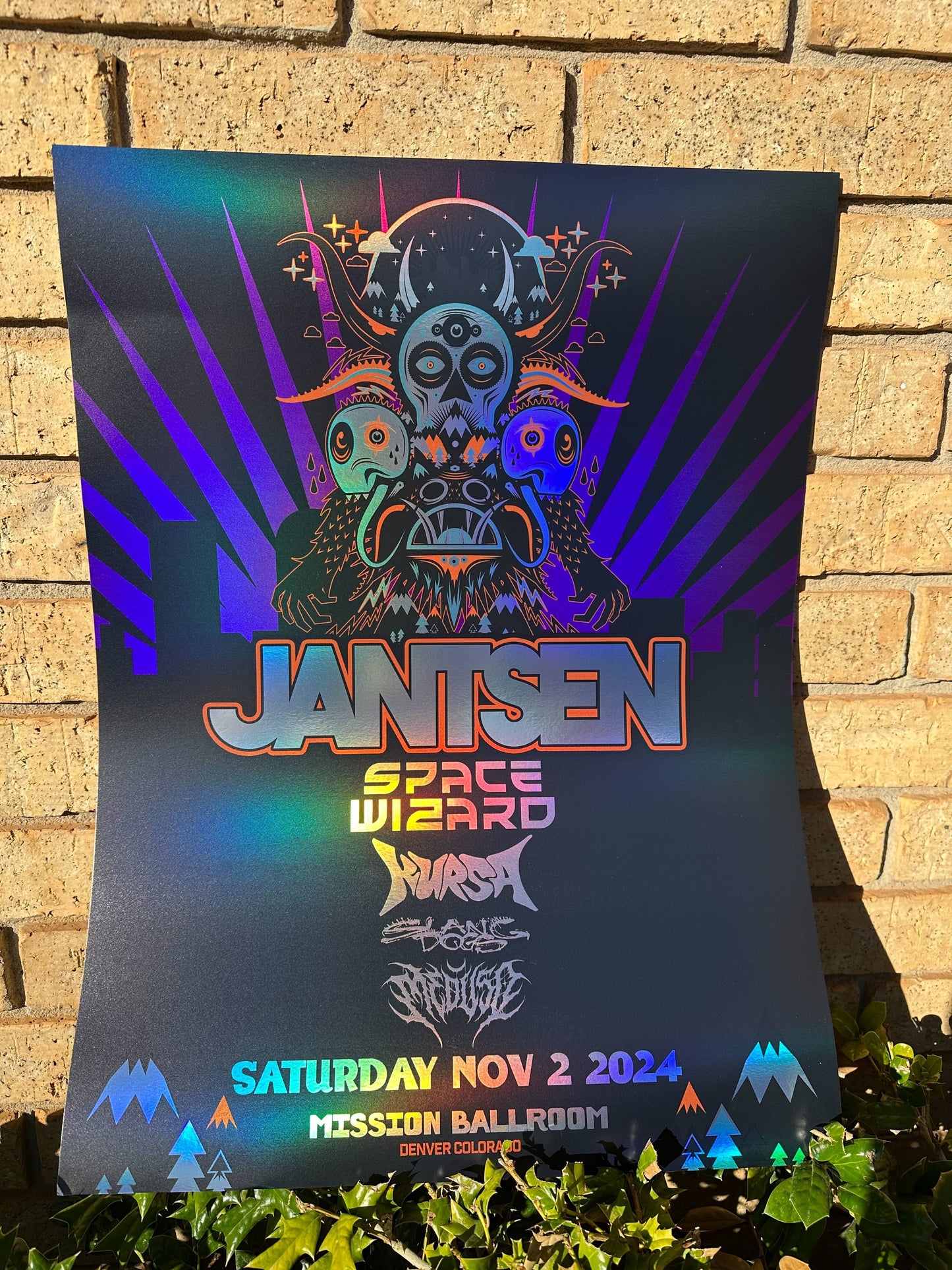 JANTSEN LE Mission Ballroom Foil Poster